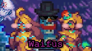 Cute Waifus in Terraria Calamity Mod