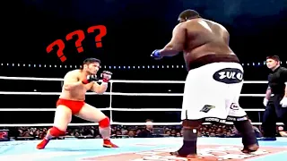 Zulu "185 kg" vs Minowaman "91 kg" | MMA - K1 | Knockout