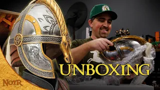 Helm of Éomer by United Cutlery UNBOXING UC3460 | Lord of the Rings Collectibles Review