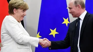 Меркель у Путина: канцлер Германии прилетела на встречу с президентом России LIVE Часть 2