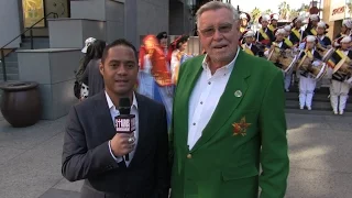 WILLIAM LOMAS w/ TYRONE TANN - The 84th Annual Hollywood Christmas Parade - Press Conference