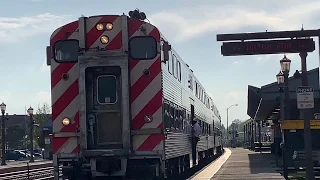 The Complete Metra Evening Rush Hour On The Alternate Schedule At Elmhurst On May 14, 2020