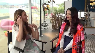 Aishwarya Rai Bachchan Interview at Cannes 2018