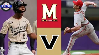 #18 Maryland vs #7 Vanderbilt (AMAZING GAME!) | Cambria College Classic | 2023 College Baseball