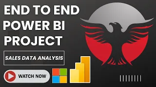 Power BI End to End Project || Power BI Sales Data Analysis || MS Power BI Project for Beginners