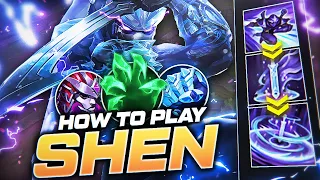 HOW TO PLAY SHEN & CARRY | Build & Runes | Season 12 Shen guide | League of Legends