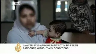 Afghan woman jailed for being raped pardoned