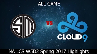 TSM vs Cloud 9 Highlights All Games - NA LCS Spring 2017 Week 5 Day 2  - TSM vs C9 All Games