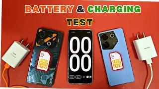 Full Battery Drain and Charging Test - Infinix GT 10 Pro vs Tecno Camon 20 Pro!