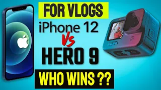 iPhone 12 v GoPro Hero 9 - STABILISATION & VLOGGING Comparison!