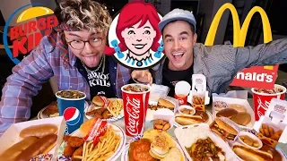 We Bought 1 Item From EVERY Fast Food Restaurant in Our City