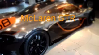 [ShortView] McLaren P1 GTR silver racecar
