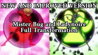 (NEW/UPDATED VERSION) Mister Bug and Ladynoire | Unofficial Transformation