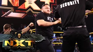 Karrion Kross provokes Samoa Joe into brawl with security guards: WWE NXT, August 3, 2021