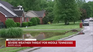 Flooding across Robertson County