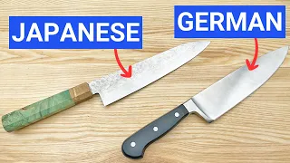 Japanese vs. German Knives: 9 Differences You Must Know Before Buying