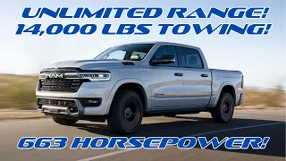 2025 Ram 1500 Ramcharger! Electric Done Right!