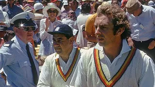 Ashes 1974-75 Colin Cowdrey & England v Australia 2nd Test at Perth