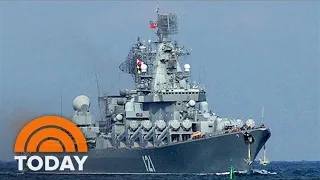 Ukraine Claims Responsibility After Russian Warship Sinks In Black Sea