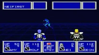 Phantasy Star II Neifirst Boss Fight