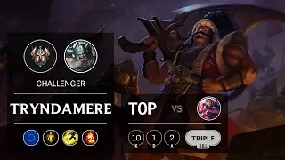 Tryndamere Top vs Irelia - EUW Challenger Patch 9.8