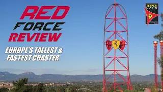 Red Force Review, Ferrari Land Intamin Accelerator | Europe's Tallest & Fastest Coaster