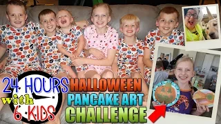 24 Hours with 6 Kids on Halloween