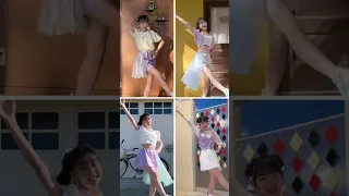 TikTok リトキャメ (河西結心×八木栞×福田真琳×豫風瑠乃)『スキップ・スキップ・スキップ』つばきファクトリー #Shorts