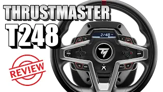 THRUSTMASTER T248 REVIEW | New Best Wheel for Simulations Games?