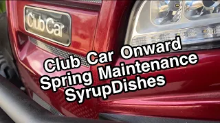 Club Car Onward Spring Maintenance