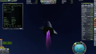 KSP kOS code for: Starship SN10 @High Altitude test flight, incl. the last few seconds with no power