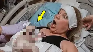 The mother couldn't stop screaming when she realized who she had given birth to!