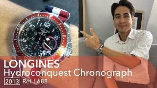 🔵 Longines Hydroconquest Chronograph (S1E12) - L'avis de Jérôme avec cette Longines de plongée