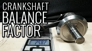 CRANKSHAFT BALANCING MADE EASY | Finding Crankshaft Balance Factor | 2 STROKE TUNING