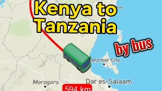 kenya to Tanzania by bus