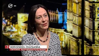 Gazdasági visszaélések a kommunizmusban - Borvendég Zsuzsanna az M5 TV, Ez itt a kérdés műsorában