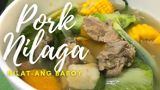 NILAT-ANG BABOY ( bisaya ) How to Cook Easy Pork Nilaga | Nilagang Buto-buto ng Baboy na Napakasarap