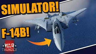 War Thunder - F-14B Tomcat IN SIMULATOR! FINALLY the TWS is usable!