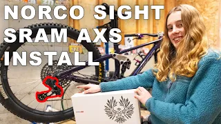 Norco Sight ~ SRAM AXS Install