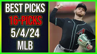 FREE MLB Picks Today 5/4/24 - All GAMES Best Picks!