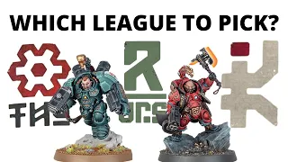 Which Votann League to Choose in Warhammer 40K?  Leagues of Votann Lore and Gamplay!