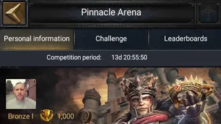 CLASH OF KINGS : THE PINNACLE ARENA - New Update