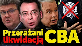 Przerażani likwidacją CBA. Kaczyński, Kamiński, Wąsik boją się likwidacji swojego zaplecza