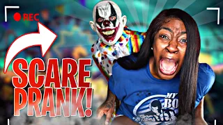 THE BEST SCARE PRANK ON GIRLFRIEND (IT GOT INTENSE)