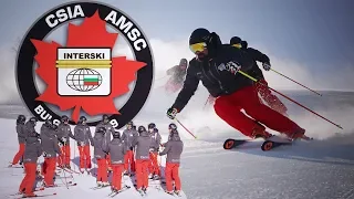 Interski 2019 - Demo Team Training In Alpine Ontario