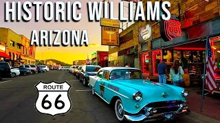 Williams Arizona Route 66 Walking Tour, Dinner, and Zip-Line!