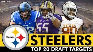 Pittsburgh Steelers 2024 Big Board: Top 20 Draft Prospects To Target In RD1 of the 2024 NFL Draft