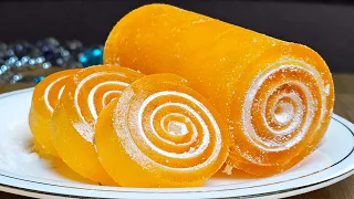 Everyone Asks For This Recipe For Gummy Roll - Dessert In 5 Minutes