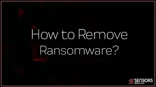 How to Remove a Ransomware Virus [Windows]