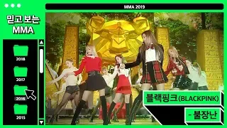 [믿고보는MMA] 2019 MMA 신인상! 블랙핑크(BLACK PINK) - 불장난 #멜론 #MELON